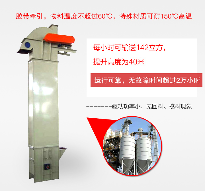 皮帶斗式提升機圖片