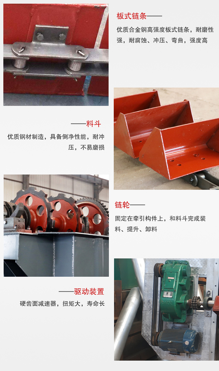 板鏈斗式提升機詳細圖示